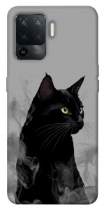 Чохол Smoke cat для Oppo Reno 5 Lite