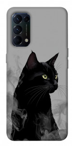 Чехол Smoke cat для Oppo Reno 5 4G