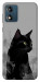 Чехол Smoke cat для Motorola Moto E13