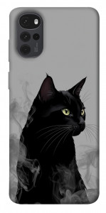 Чохол Smoke cat для Motorola Moto G22