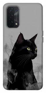 Чехол Smoke cat для Oppo A54 5G