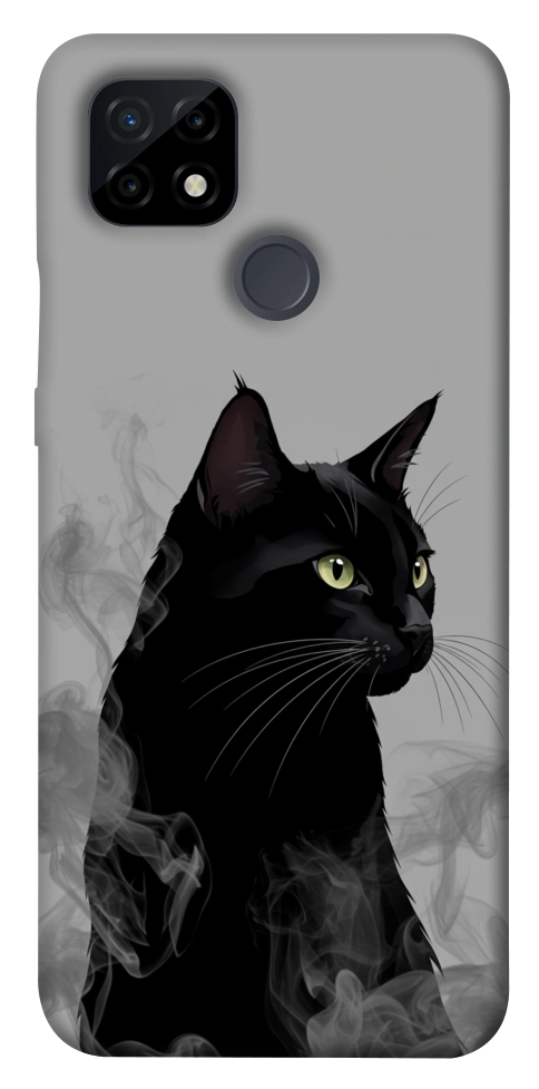 Чохол Smoke cat для Realme C21