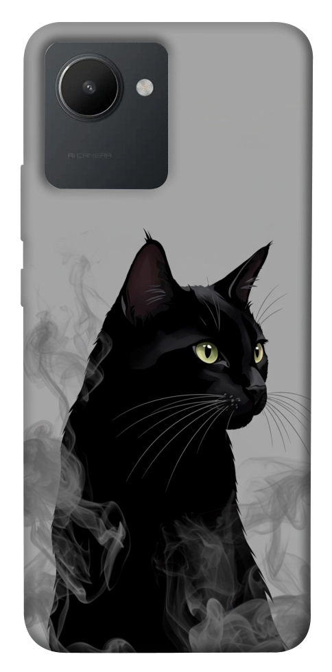 Чохол Smoke cat для Realme C30
