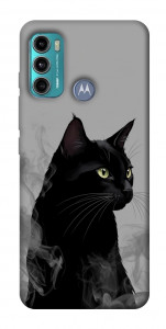 Чехол Smoke cat для Motorola Moto G60