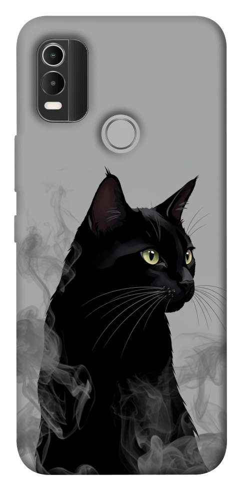 Чехол Smoke cat для Nokia C21 Plus