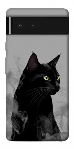 Чехол Smoke cat для Google Pixel 6