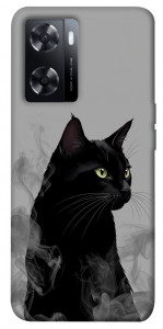 Чохол Smoke cat для Oppo A77s