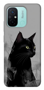 Чохол Smoke cat для Xiaomi Redmi 12C