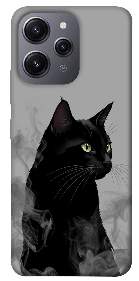 Чехол Smoke cat для Xiaomi Redmi 12