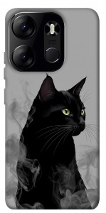 Чехол Smoke cat для Tecno Spark Go 2023