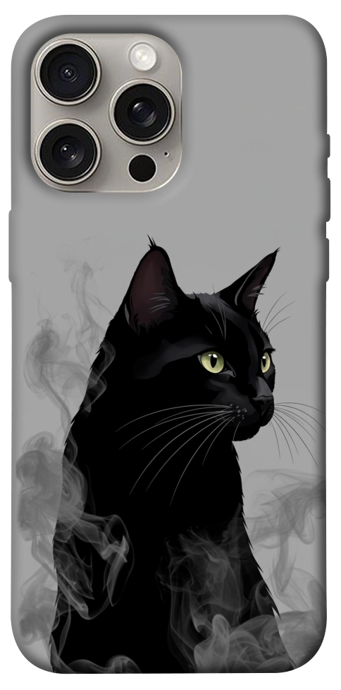Чехол Smoke cat для iPhone 15 Pro Max