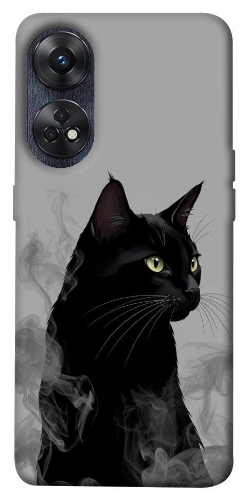 Чехол Smoke cat для Oppo Reno 8 T 4G