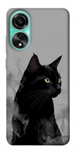 Чехол Smoke cat для Oppo A78 4G