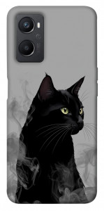 Чохол Smoke cat для Oppo A36