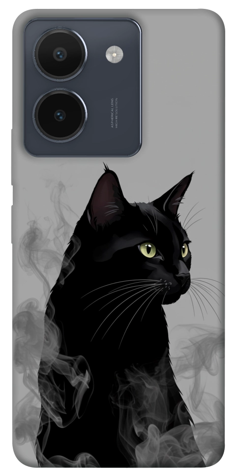 Чохол Smoke cat для Vivo Y36