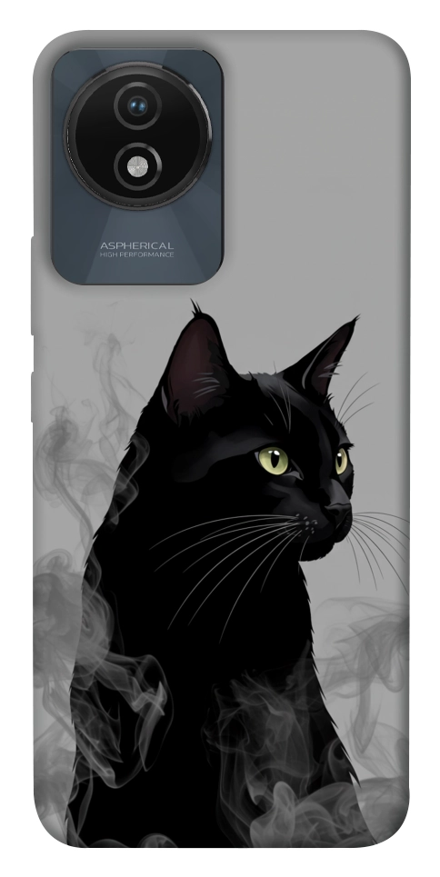Чехол Smoke cat для Vivo Y02