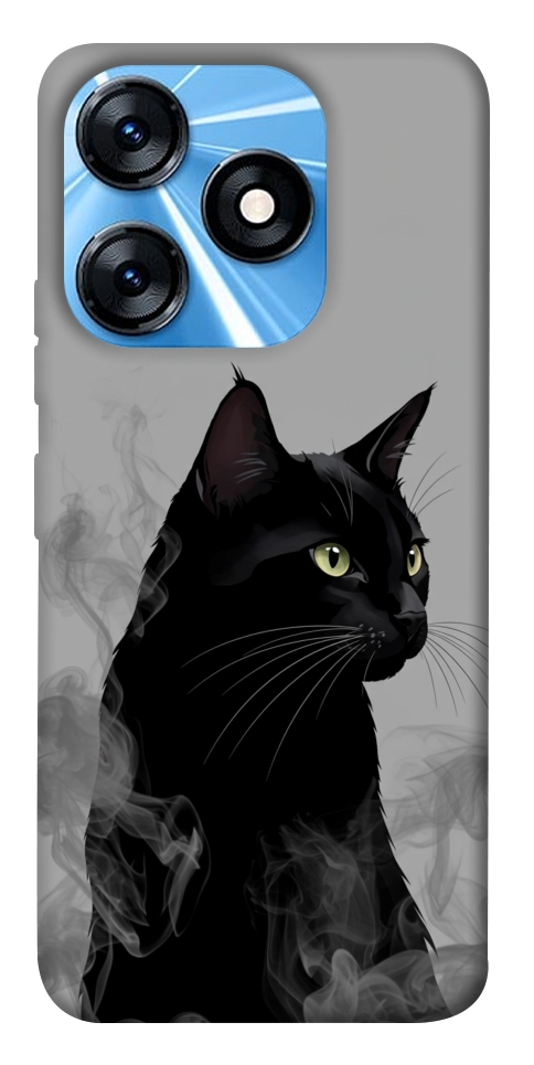Чохол Smoke cat для TECNO Spark 10