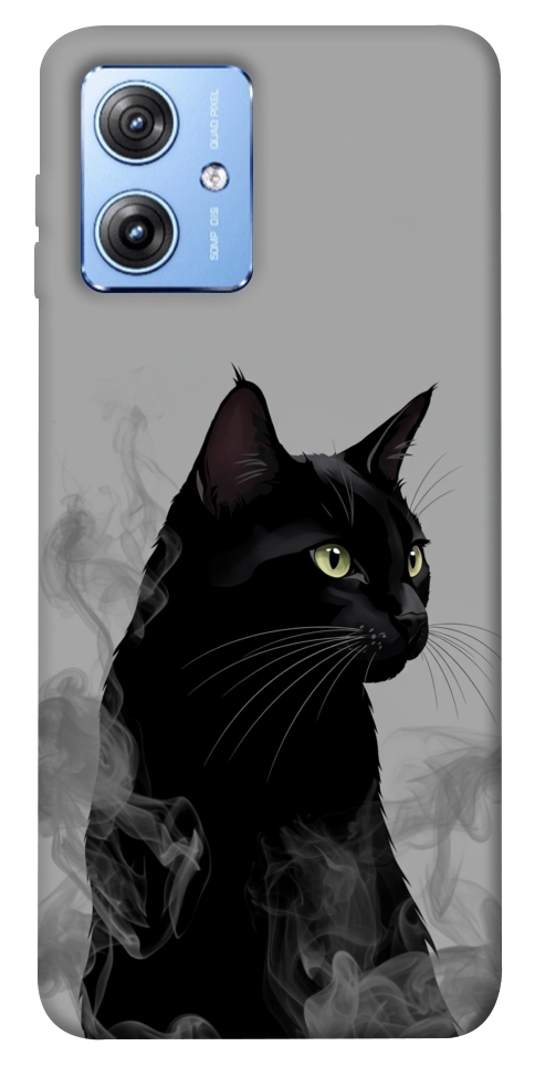 Чехол Smoke cat для Motorola Moto G84