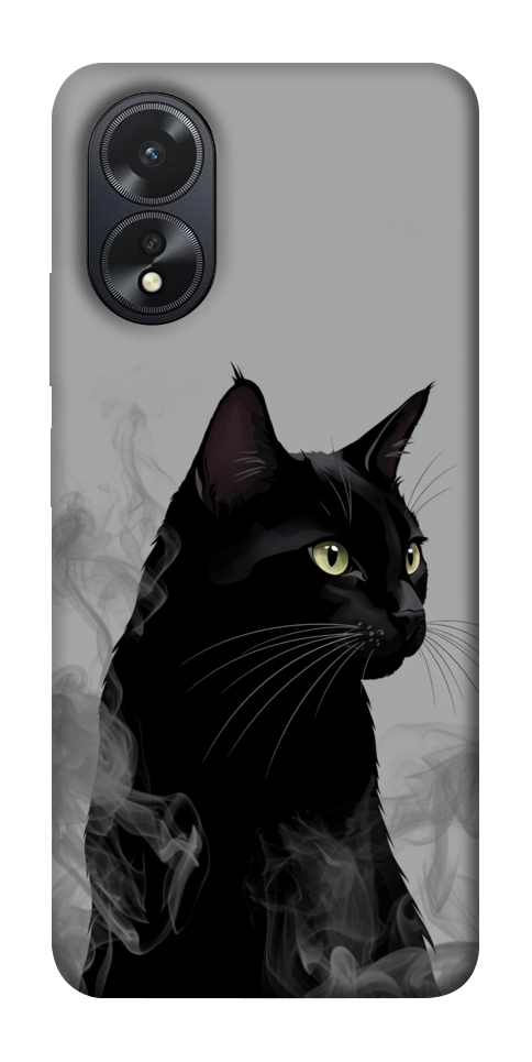 Чехол Smoke cat для Oppo A38