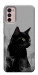 Чохол Smoke cat для Motorola Moto G42