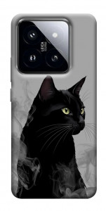 Чехол Smoke cat для Xiaomi 14 Pro