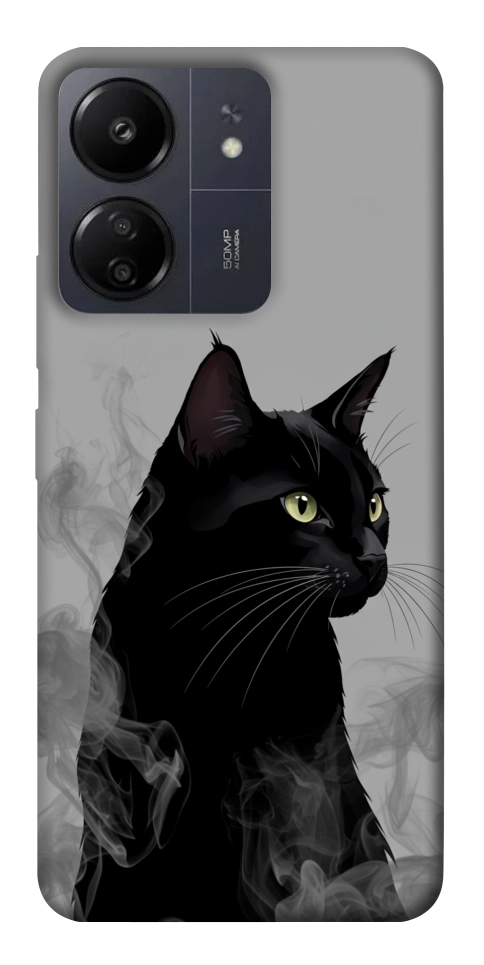 Чехол Smoke cat для Xiaomi Poco C65
