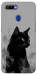 Чохол Smoke cat для Oppo A7