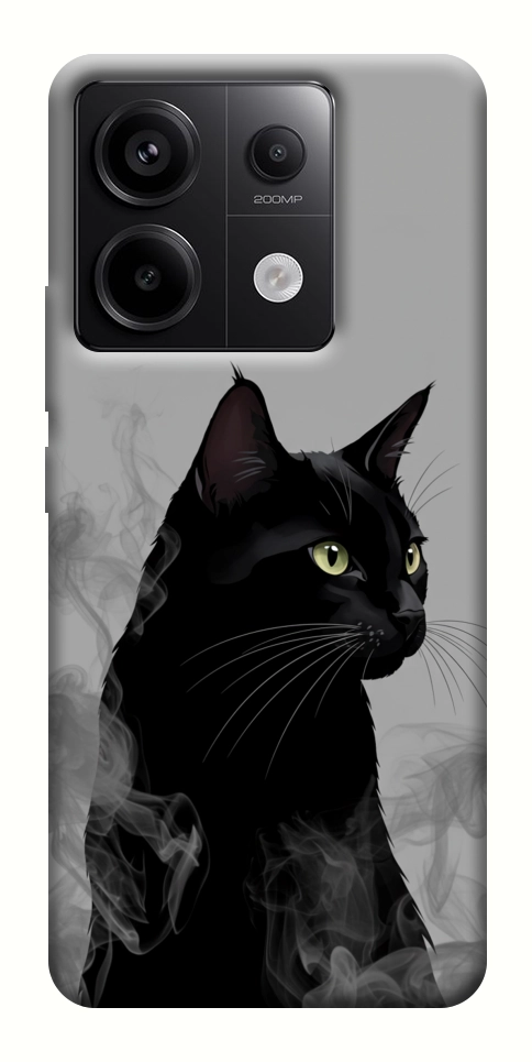 Чехол Smoke cat для Xiaomi Redmi Note 13 Pro 4G