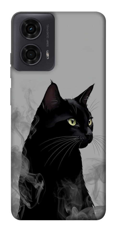 Чохол Smoke cat для Motorola Moto G24