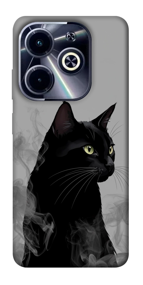 Чохол Smoke cat для Infinix Hot 40i