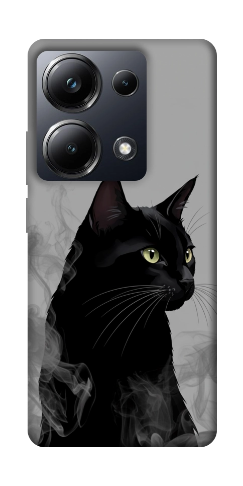Чехол Smoke cat для Xiaomi Poco M6 Pro 4G