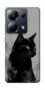 Чохол Smoke cat для Xiaomi Poco M6 Pro 4G