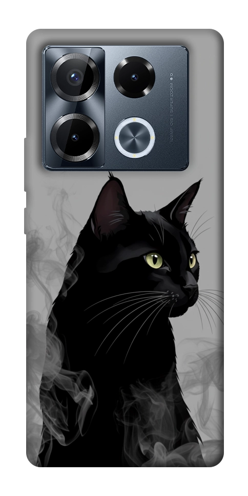 Чехол Smoke cat для Infinix Note 40 Pro 4G