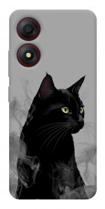 Чехол Smoke cat для ZTE Blade A34 4G