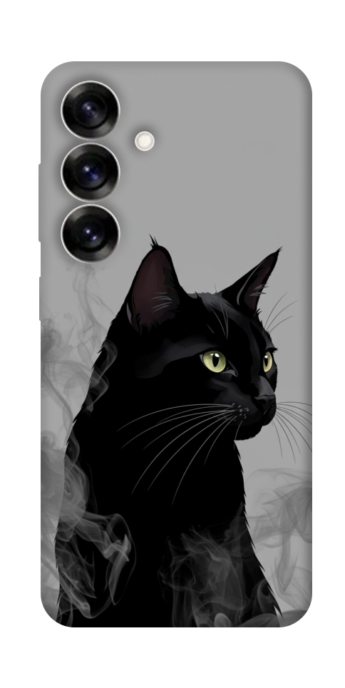Чохол Smoke cat для Galaxy S25