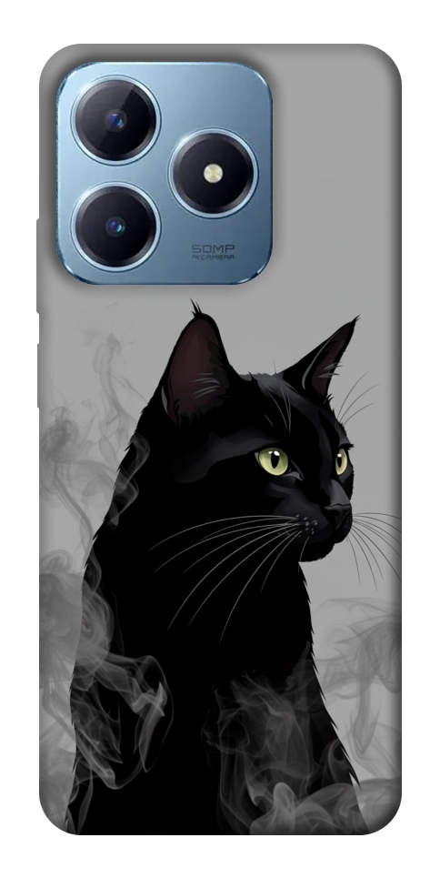 Чохол Smoke cat для Realme C63 4G