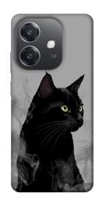Чохол Smoke cat для Oppo A3 4G