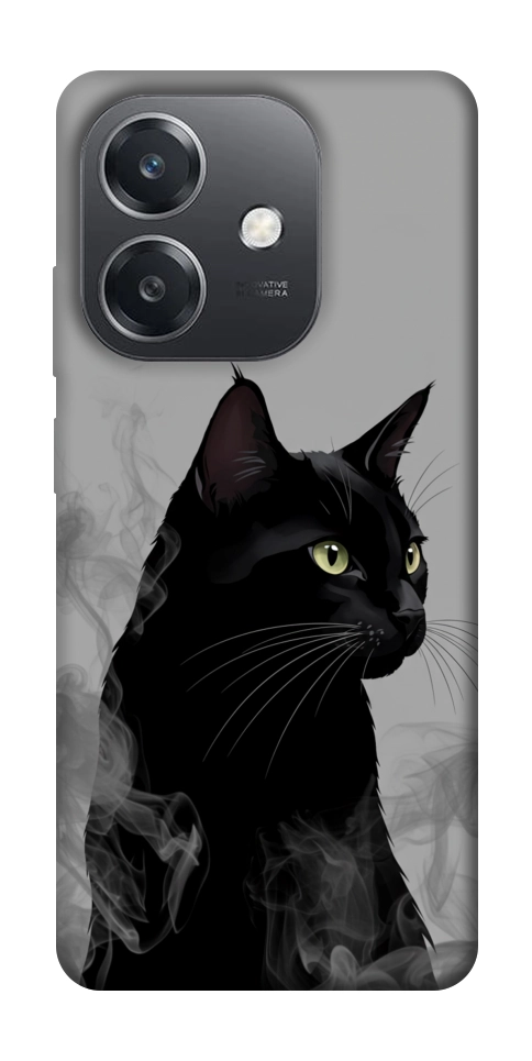 Чохол Smoke cat для Oppo А3х 4G