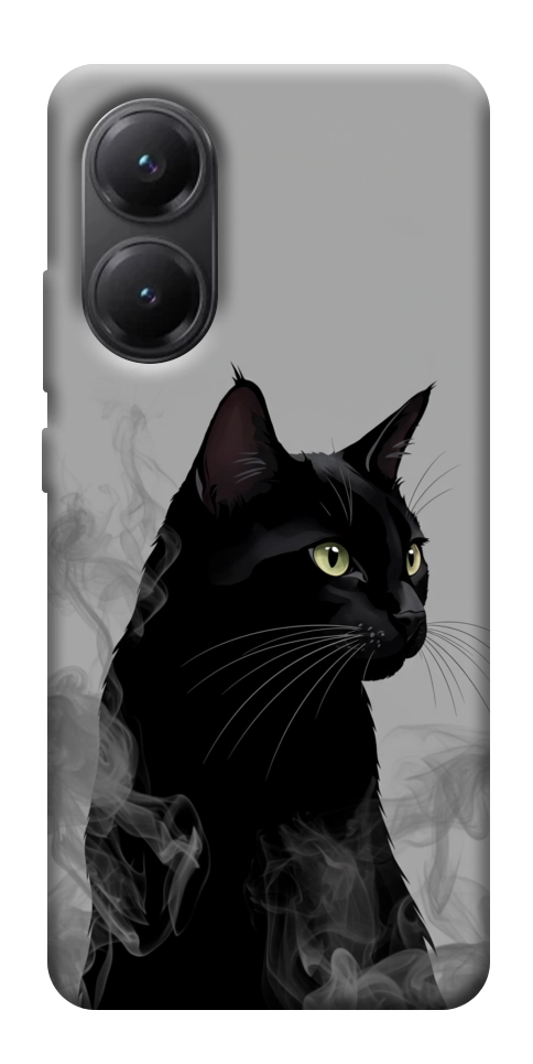 Чехол Smoke cat для Xiaomi Poco X7 Pro