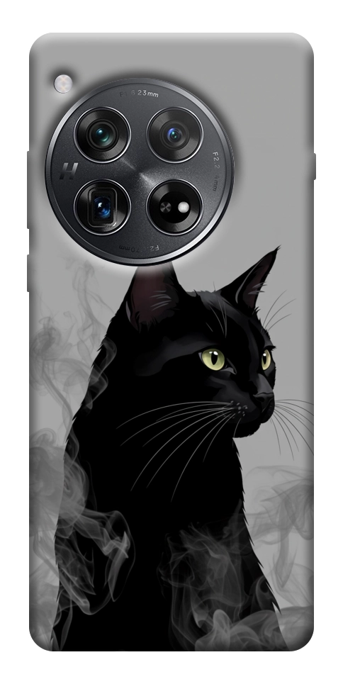 Чохол Smoke cat для OnePlus 12