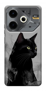 Чехол Smoke cat для TECNO Pova 6 Neo (LI6)