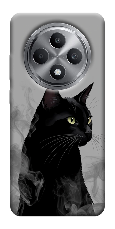 Чехол Smoke cat для Oppo Reno 12 F 4G