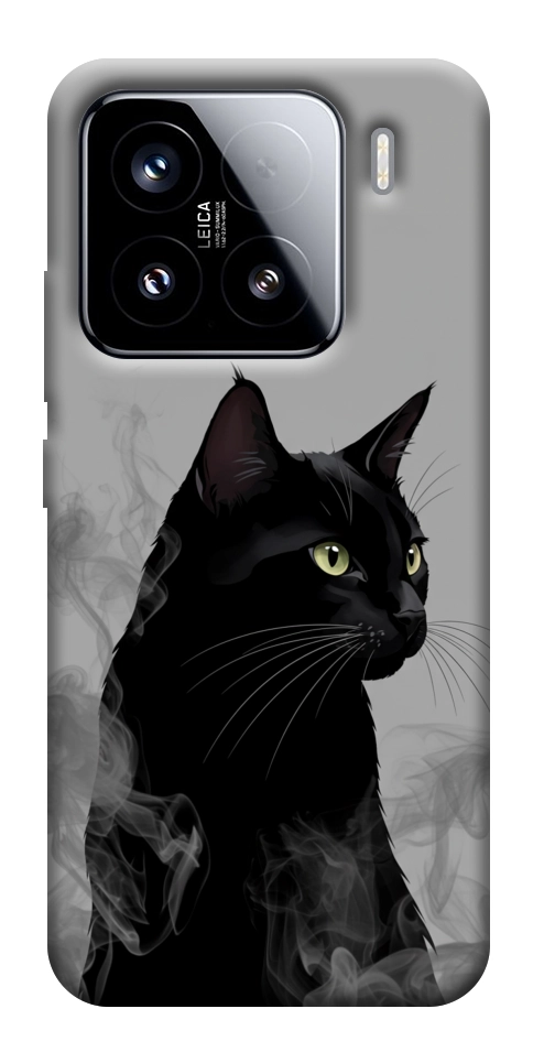 Чохол Smoke cat для Xiaomi 15