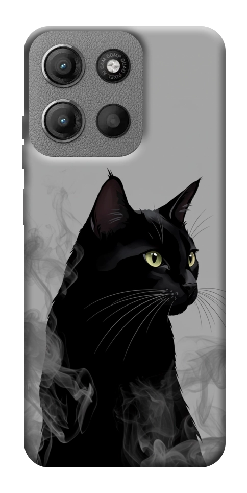 Чехол Smoke cat для Motorola Moto G15 4G