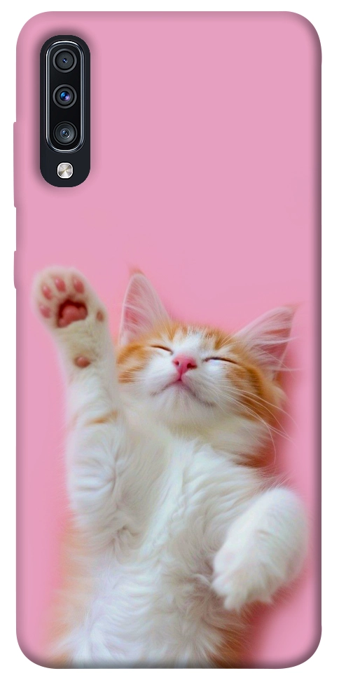 Чехол Сat chill для Galaxy A70 (2019)