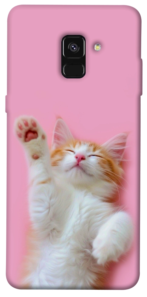 Чехол Сat chill для Galaxy A8 (2018)