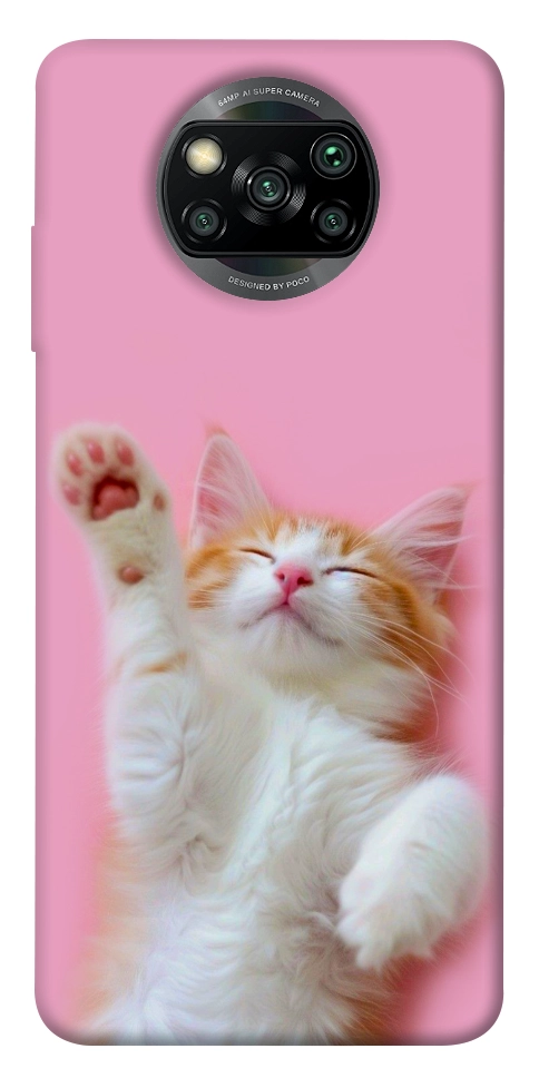 Чехол Сat chill для Xiaomi Poco X3 NFC