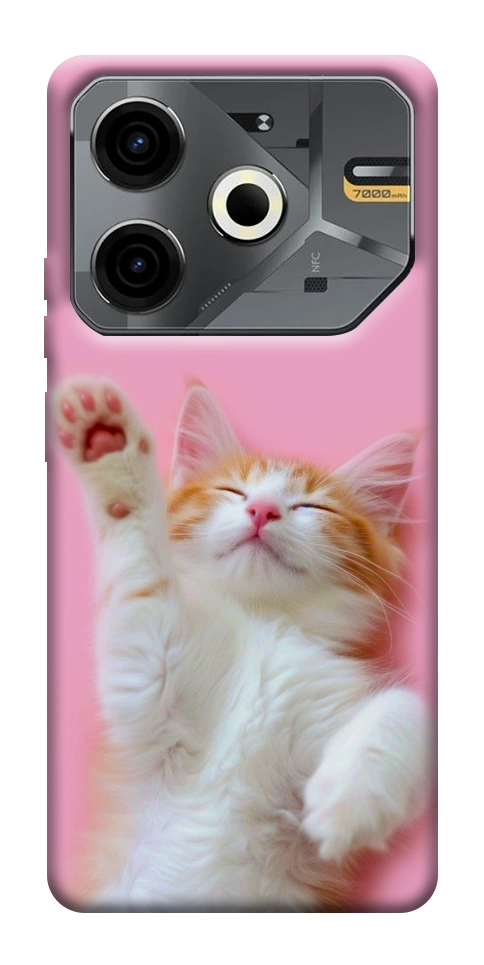 Чехол Сat chill для TECNO Pova 6 Neo (LI6)