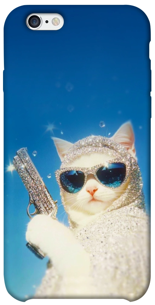 Чехол Diamond kitty для iPhone 6