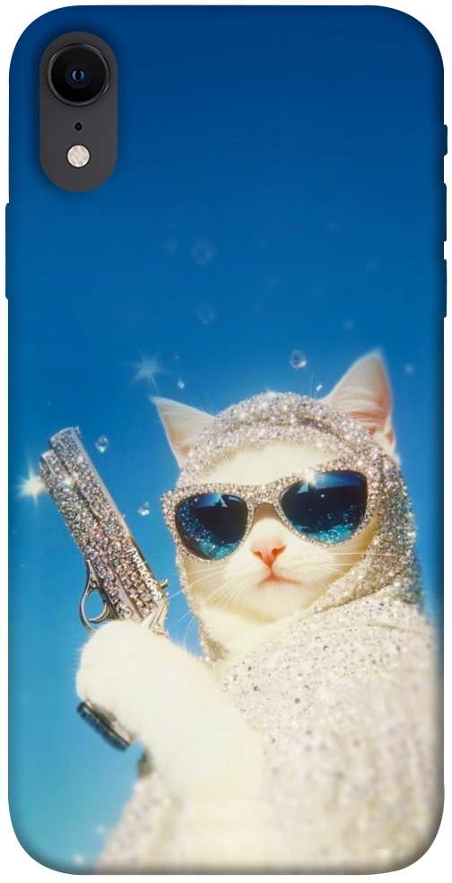 Чехол Diamond kitty для iPhone XR